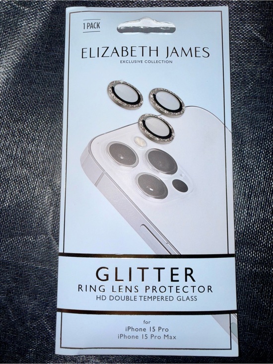 case-mate Other - NWT Elizabeth James Glitter Camera Lens Protectors iPhone 15 Pro / Pro Max